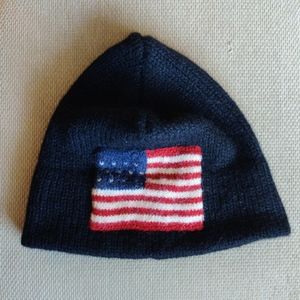 Vintage Ralph Lauren Wool Hat American Flag
